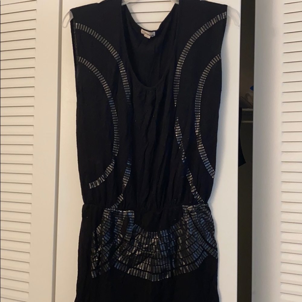 Dress or long shirt with leggings